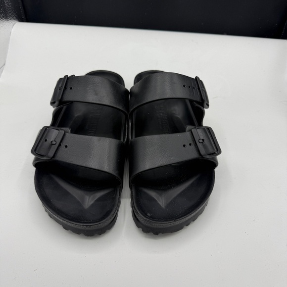 Birkenstock Shoes - Birkenstock Black Eva Arizona Slide on Sandals
